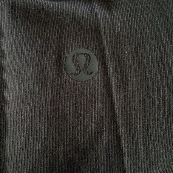 Lululemon Black Pima Cotton Slit Dress! - Picture 4 of 4